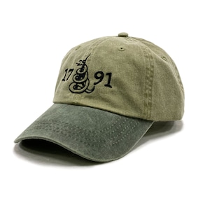 2A The Second Amendment 1791 Pigment-Dyed Hat