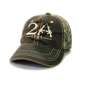 1791, The 2nd Amendment Authentic Camo Hat