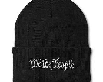 We The People, bonnet noir