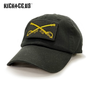 Dad Hat with Two US Army Patches.