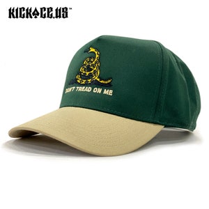 Don&#39;t Tread on Me Two Tone Mid Profile Baseball Cap