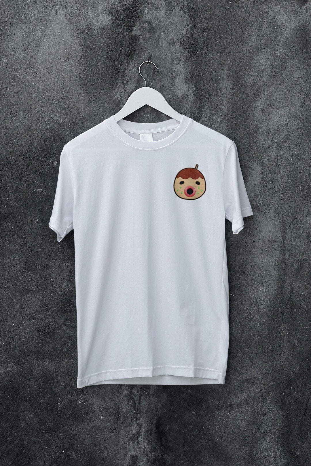 Zucker Animal Crossing Ironon Patch Tshirt Tom Nook, Custom Shirt