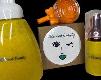 Sabonete facial de cúrcuma e mel