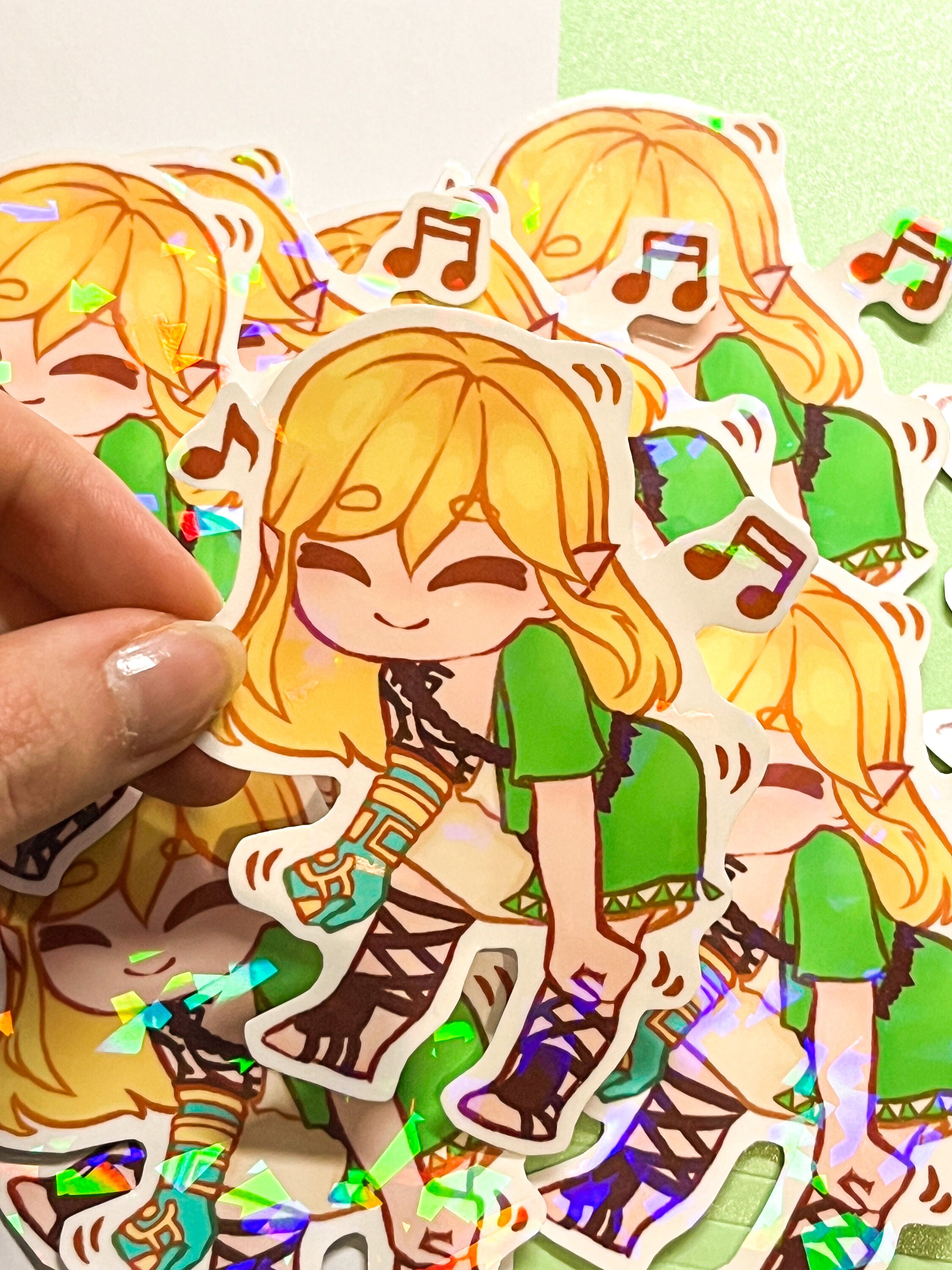 Totk Sticker TOTK Tears of the Kingdom Link Sticker - Etsy.de