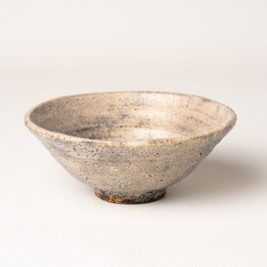 Handmade Kairagi Rice Bowl / Japanese Ceramic Plate / Handmade Rice Bowl