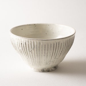 Handmade Ramen Bowl by Shigaraki Ware / Japanese Donburi Bowl / Handmade Ceramic Large Bowl image 1