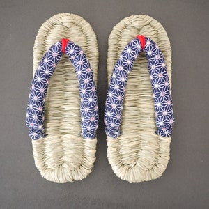 27cm Sittoi Zori Slippers / Japanese Room Slippers / Handmade Zori for Men image 1
