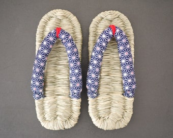 27cm Sittoi Zori Slippers / Japanese Room Slippers / Handmade Zori  for Men