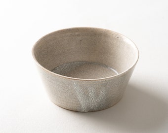 Handmade Sabi-Kairagi Salad Bowl by Mino Ware / Japanese Sabi-Kairagi Bowl / Unique Bowl