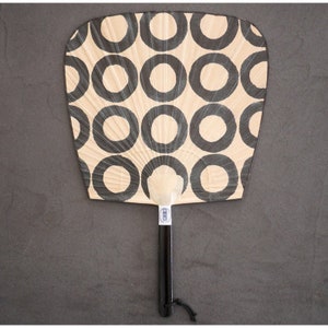 Japanese Uchiwa / Handmade Paper Fan / Traditional Paper Fan