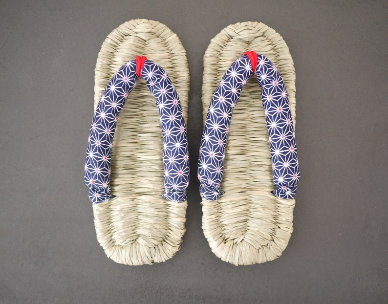 27cm Sittoi Zori Slippers / Japanese Room Slippers / Handmade Zori for Men image 1
