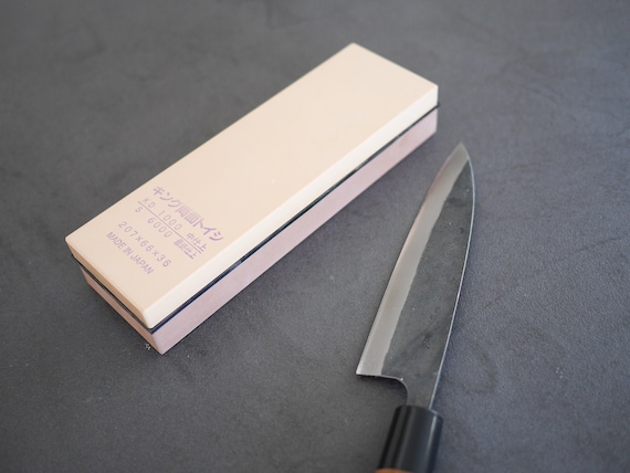 Japanese Sharpening Whetstone 1000 6000 Grit Double Sided Etsy
