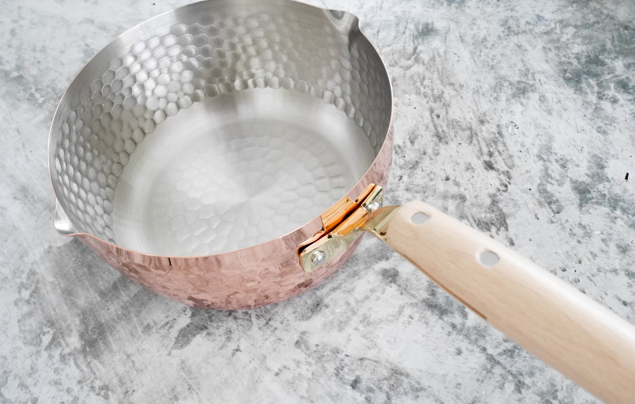 Copper Yukihira Pan / Japanese Copper Cooking Utensil / Etsy