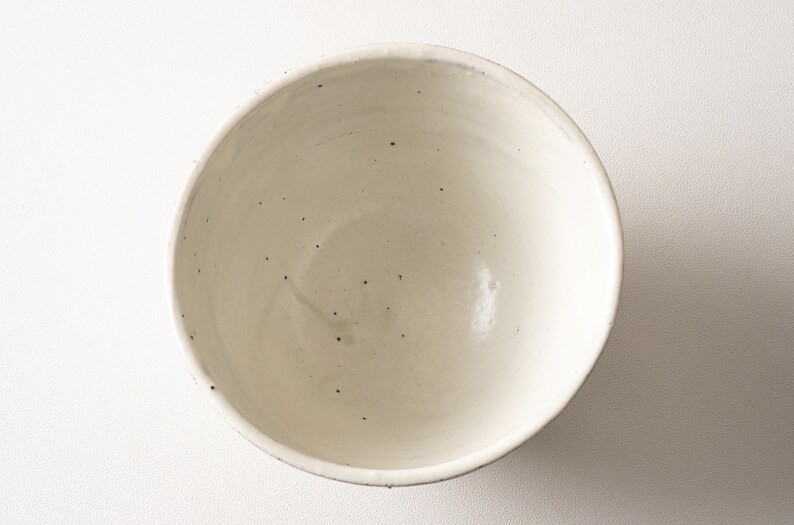 Handmade Ramen Bowl by Shigaraki Ware / Japanese Donburi Bowl / Handmade Ceramic Large Bowl image 6