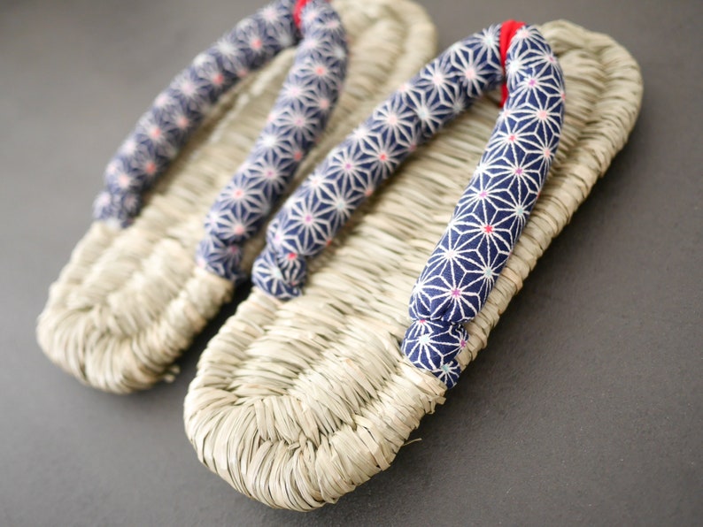 27cm Sittoi Zori Slippers / Japanese Room Slippers / Handmade Zori for Men image 2