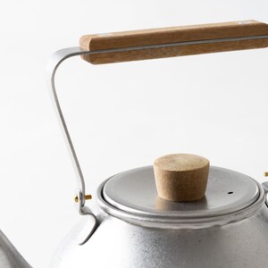 Japanese Stainless Steel Teapot / Stainless Green Tea Pot / Unique Tea Pot image 8