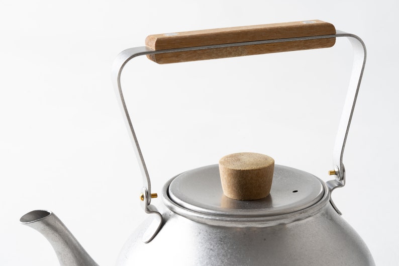 Japanese Stainless Steel Teapot / Stainless Green Tea Pot / Unique Tea Pot image 8