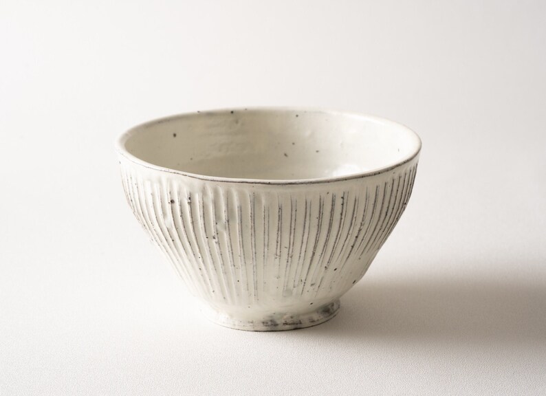 Handmade Ramen Bowl by Shigaraki Ware / Japanese Donburi Bowl / Handmade Ceramic Large Bowl image 1