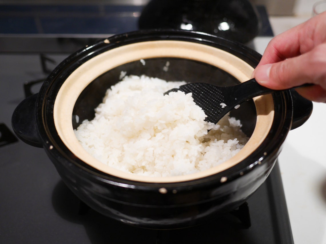 Japanese Rice Cooker 3 Go / Donabe / Japanese Clay Pot / Easy Etsy
