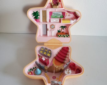 Polly Pocket Vintage – Hôtel Hollywoodien Bluebird – 1992 – Occasion