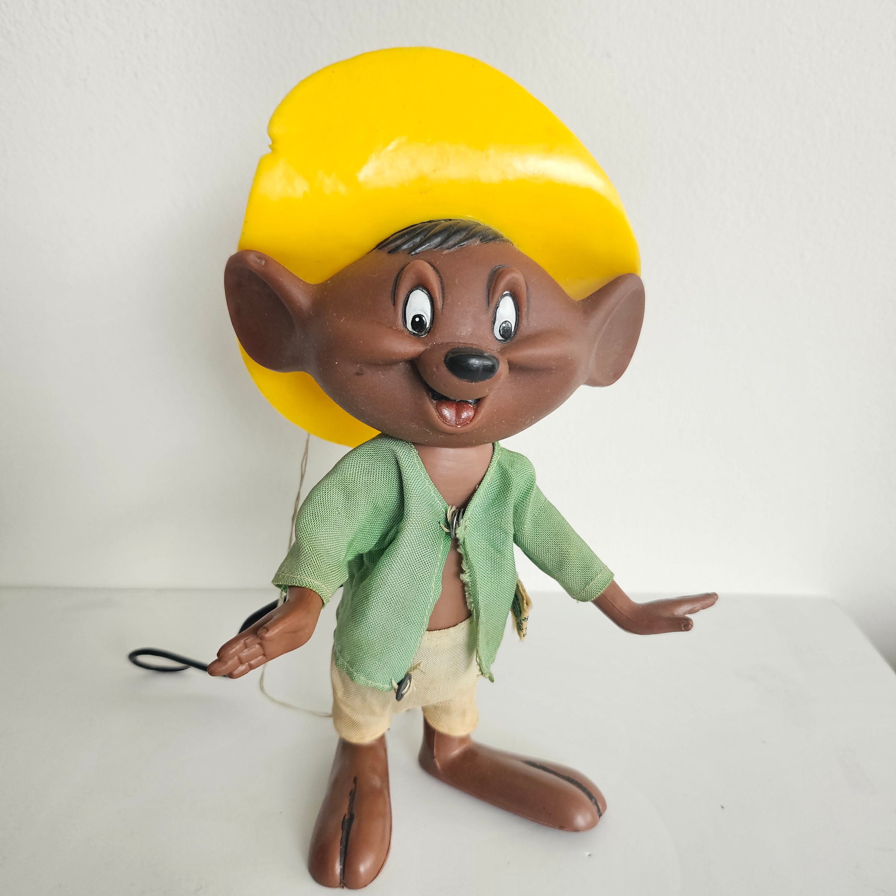 Looney Tunes, Speedy Gonzales, 1969, Rubber Figure, Plastic