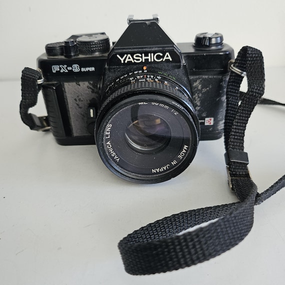 Vintage Yashica FX-3 Super 2000 Camera, 35mm, Film Camera, SLR