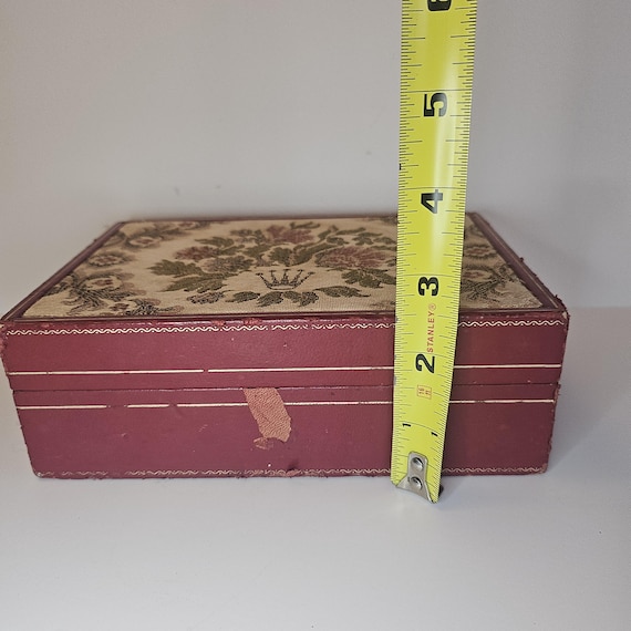 Vintage Rolex Tapestry Watch Box, Embroidered Box, 60.01.2, Lady Vintage Rolex Tapestry Watch Box, Embroidered Box, 60.01.2, Lady