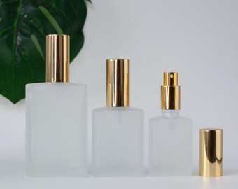 30ml 50ml 100ml 高級ファインミストスプレーボトル 香水容器 ライト