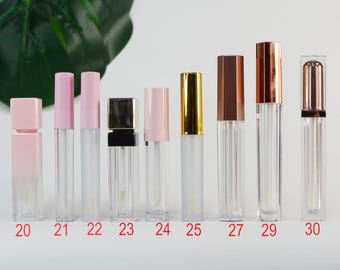 Tubes de brillant à lèvres au détail,Pour emballage cosmétique,Nouveau tube de brillant à lèvres,Pour récipient d'huile Soins de la peau des lèvres,Beau prix