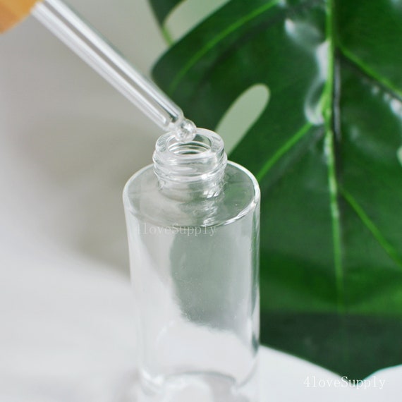 5-100ML Glass Essential Oil Liquid Dropper Bottle Containers