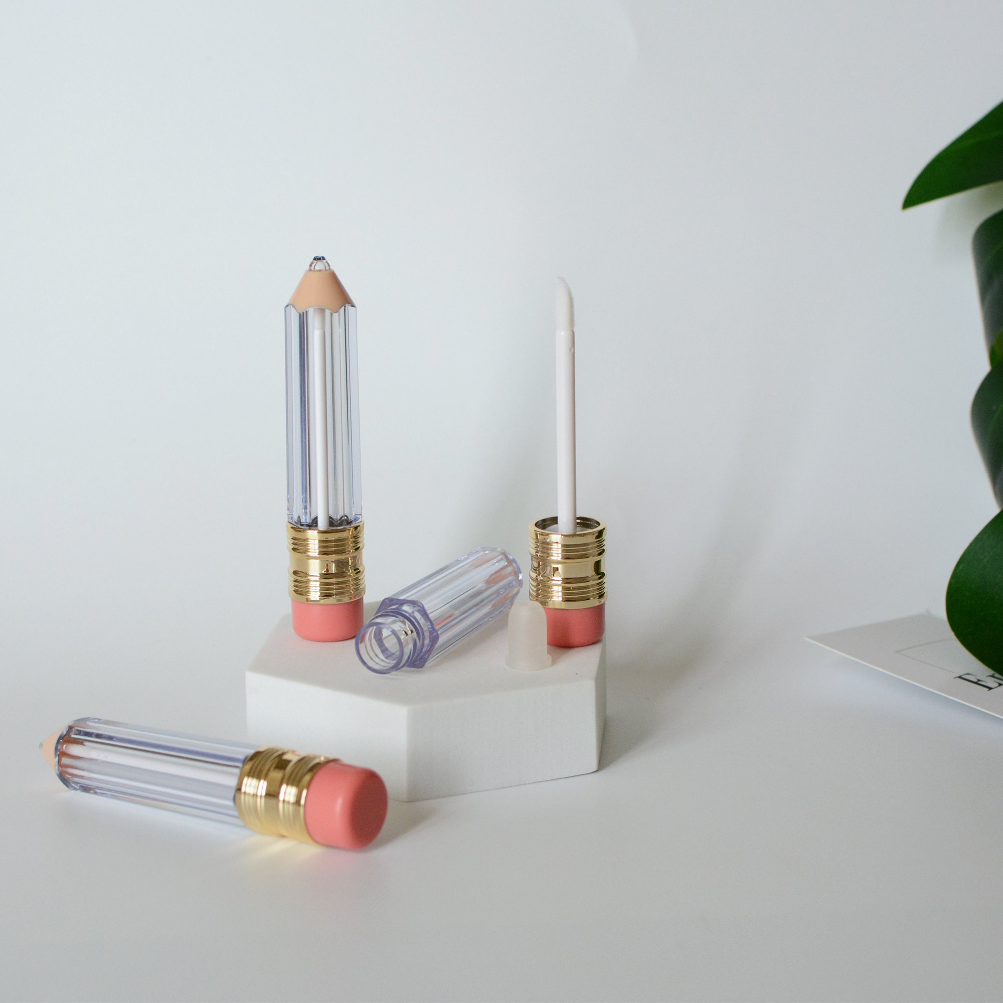 3/500px 5ml Pencil Design Lip Gloss Tubes DIY Lip Gloss Lip Etsy