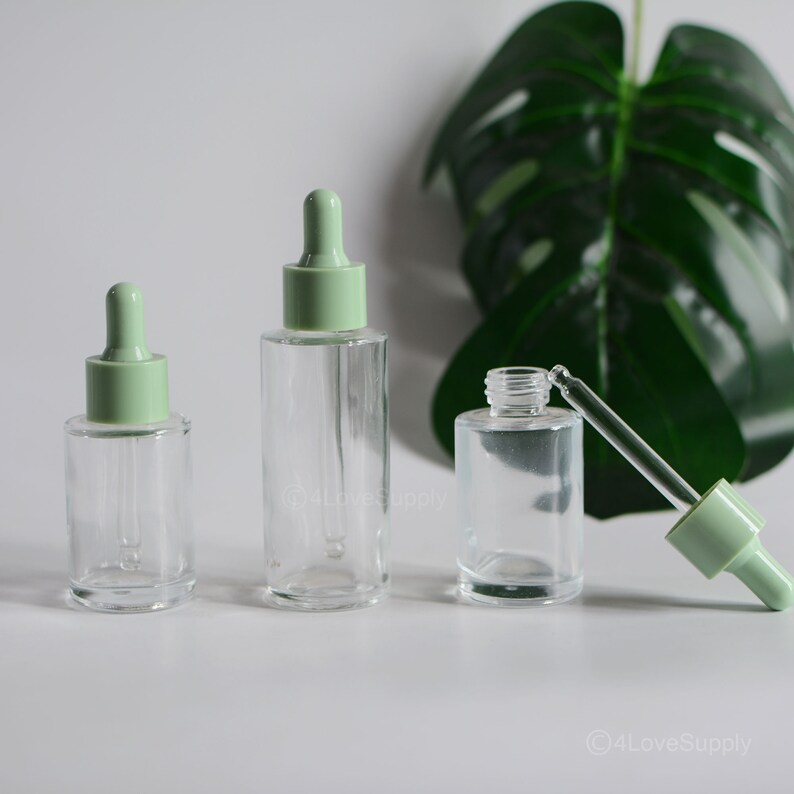 1200pcs 20ml 30ml 50ml 60ml 80ml 100ml Clear Glass Green Etsy