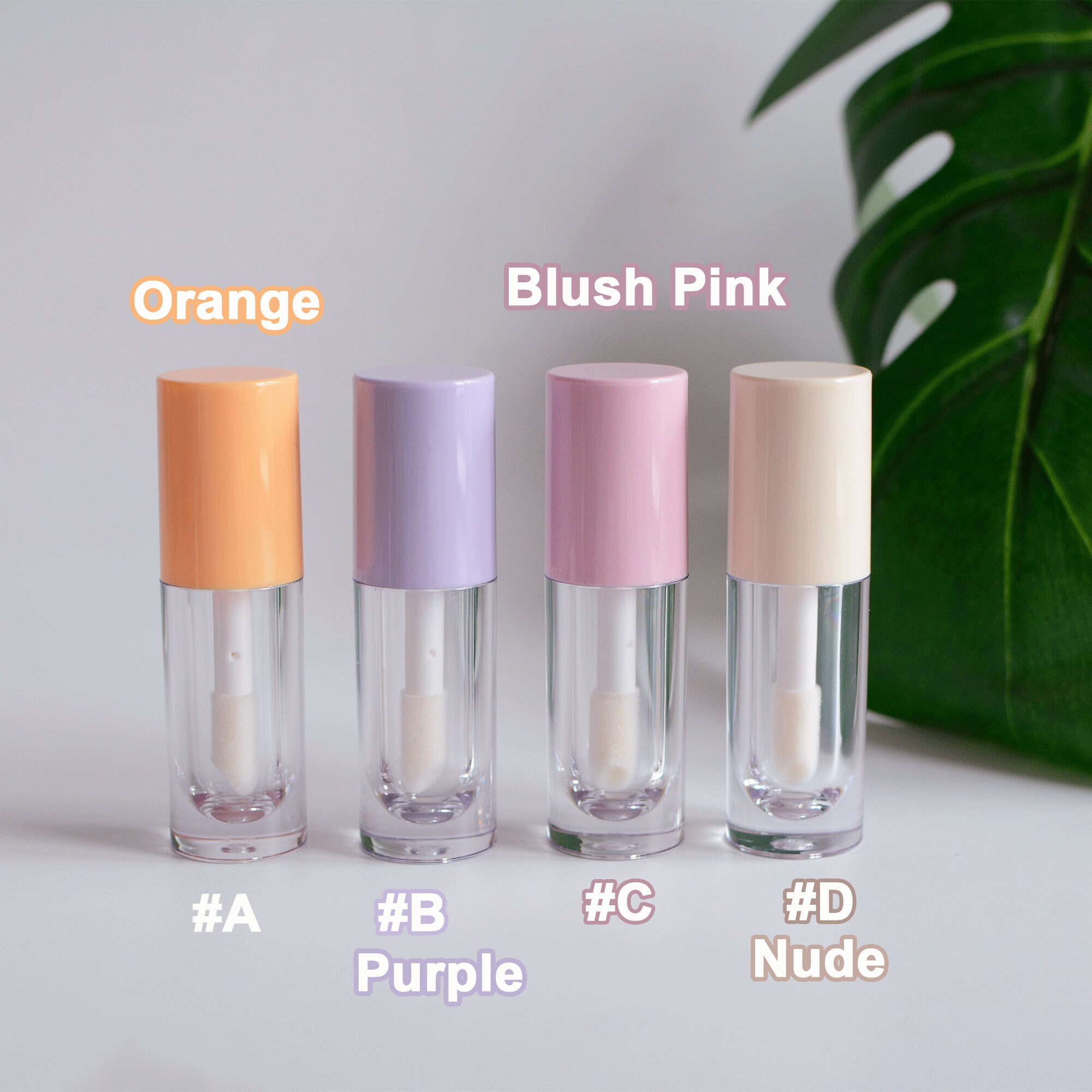 1pc200pcs Empty Clear Lip Gloss Wand Tubes Big Brush Lip Etsy