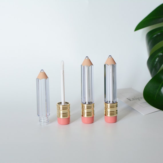 3/500px 5ml Pencil Design Lip Gloss Tubes DIY Lip Gloss Lip Etsy