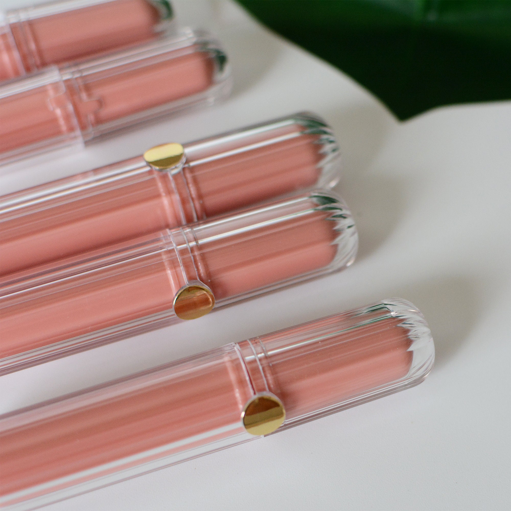 5/200pcs 4ml Pink Color Empty Lip Gloss Tubes with Wand DIY Etsy