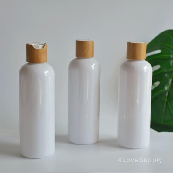 Contenitori Da Viaggio 2 Pezzi 200ml - Bottiglie Ricaricabili Per Shampoo E Balsamo Con Tappo A Disco