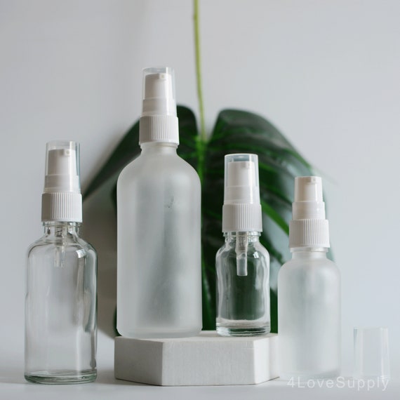 1200pcs 15ml100ml Empty Serum Bottle Frosted Clear Glass Etsy