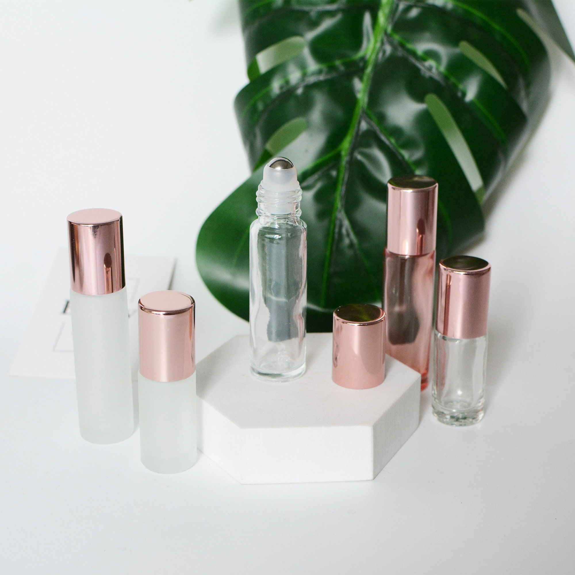 Leere Roll-on-Flaschen 30 Ml – 2 Stück, Glas Mit Rollball, Für Öle & Parfüm