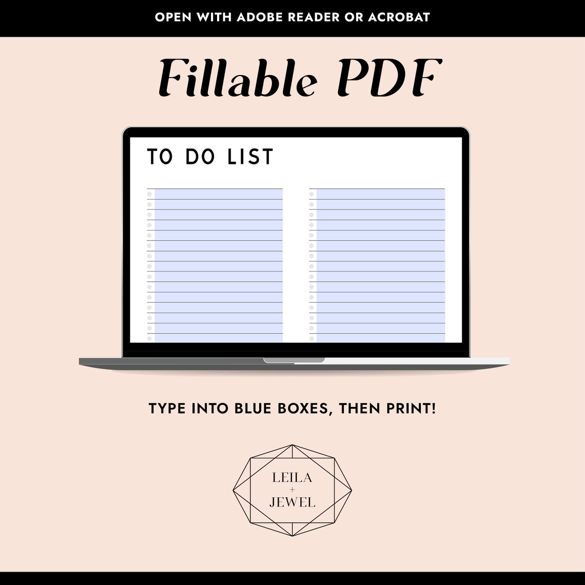 Printable To Do List Editable To Do List Minimalist Daily Etsy Canada