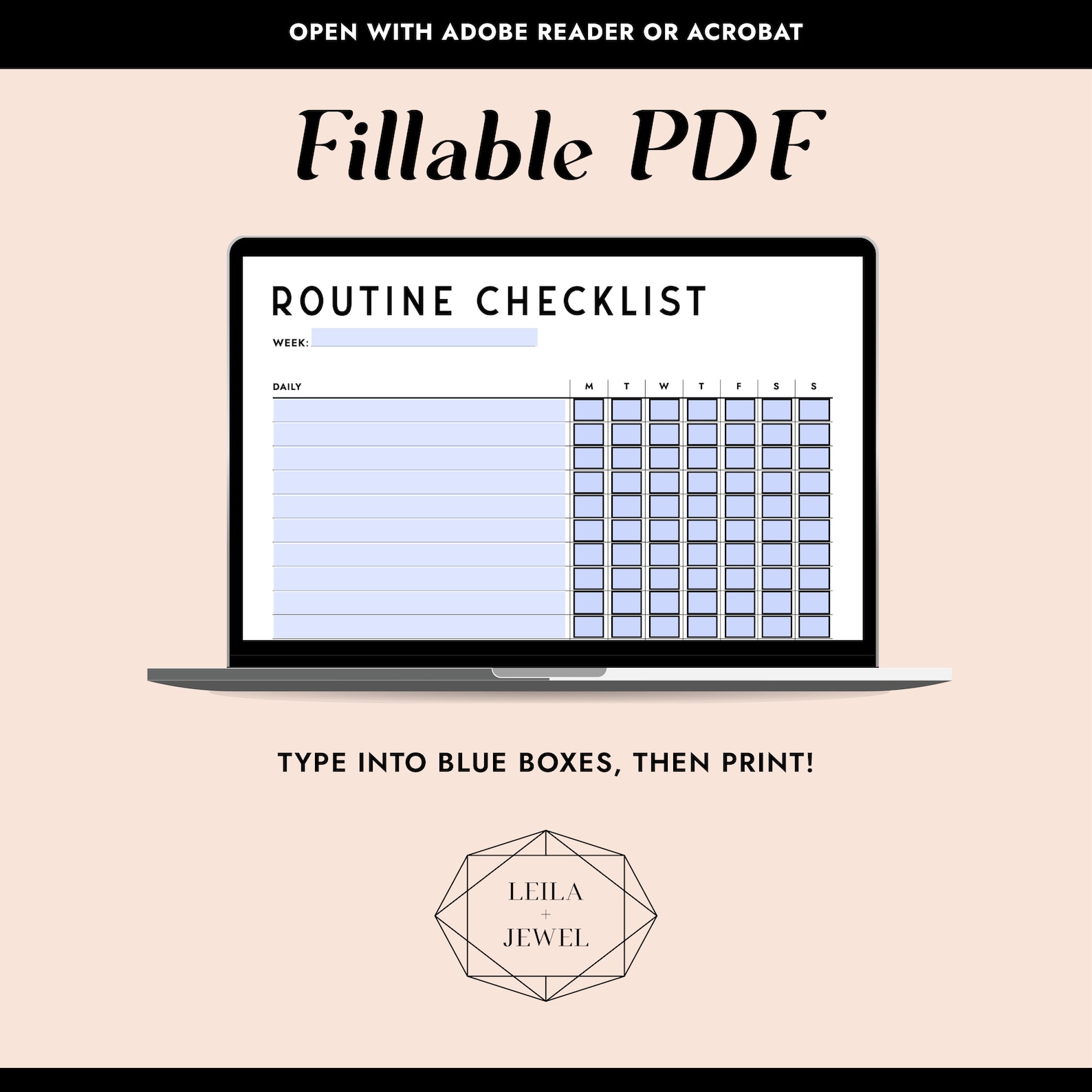 Printable Daily Routine Chart Daily Routine Planner Morning - Etsy