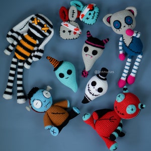 Halloween Crochet Patterns 6 in 1 Pattern PDF File Lennutas