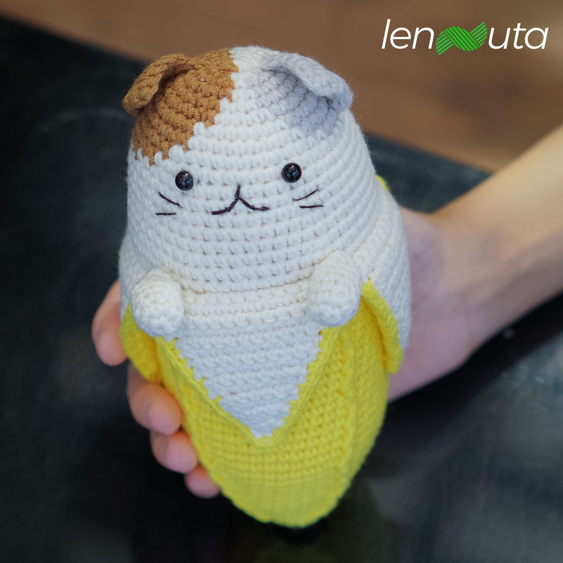 Banana Cat Crochet Pattern Banana Cat Amigurumi Crochet Etsy