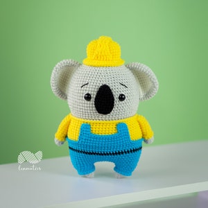 Crochet Koala Pattern In Worker Style PDF File