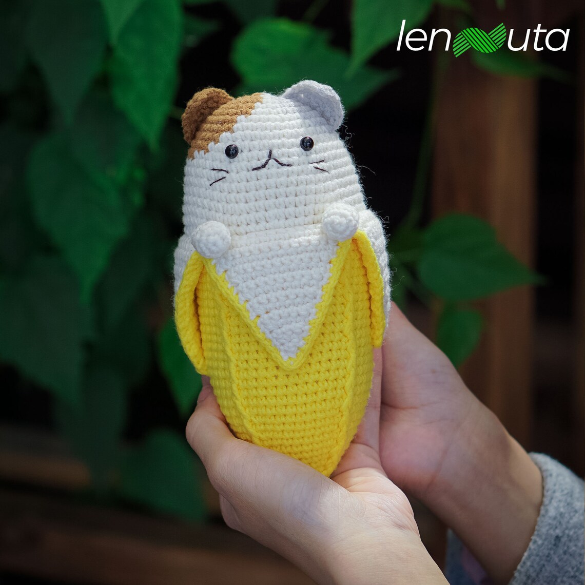 Banana Cat Crochet Pattern Banana Cat Amigurumi Crochet Etsy