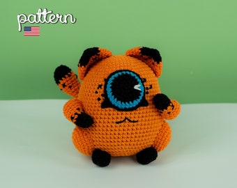 Cat Amigurumi Pattern for Halloween - PDF English Pattern by Lennutas