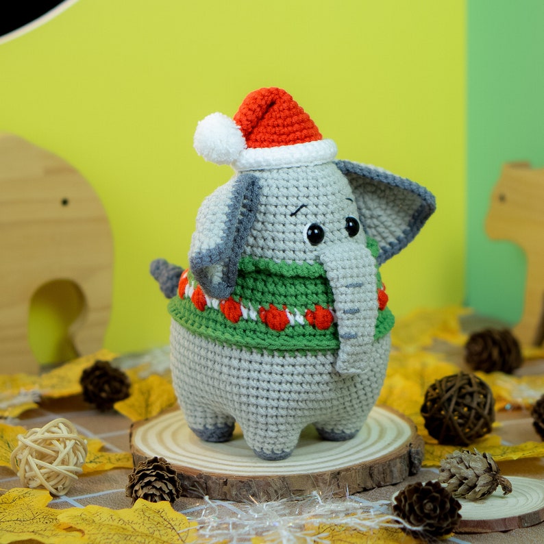 Christmas Crochet Patterns Bundle 4 in 1: Cuddly Chubby Critters by Lennutas image 3