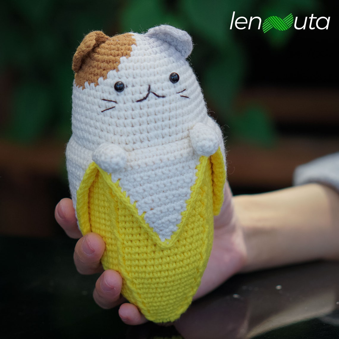 Banana Cat Crochet Pattern Banana Cat Amigurumi Crochet Etsy