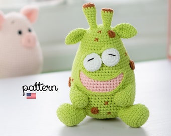 Giraffe Amigurumi Pattern:  Weirdest Style