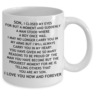 Forever My Son, My Joy: A Bond Brewed Strong on This Mug image 2