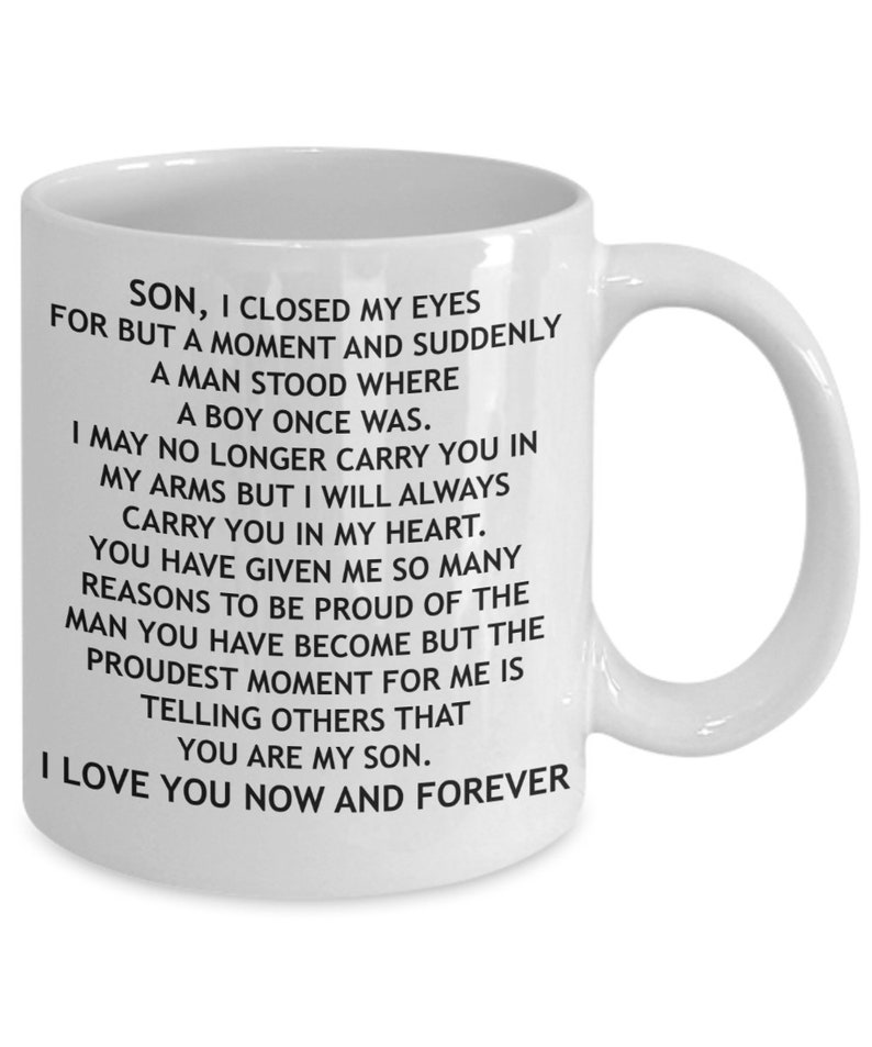 Forever My Son, My Joy: A Bond Brewed Strong on This Mug image 2